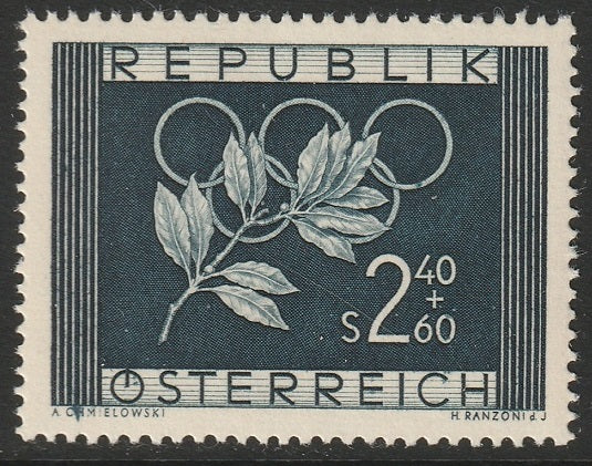 Austria 1952 Sc B277 MLH*