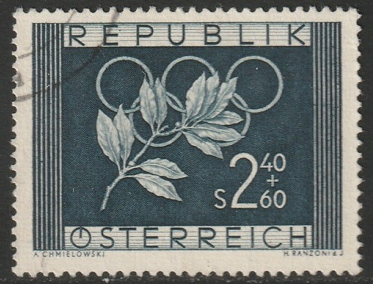 Austria 1952 Sc B277 used