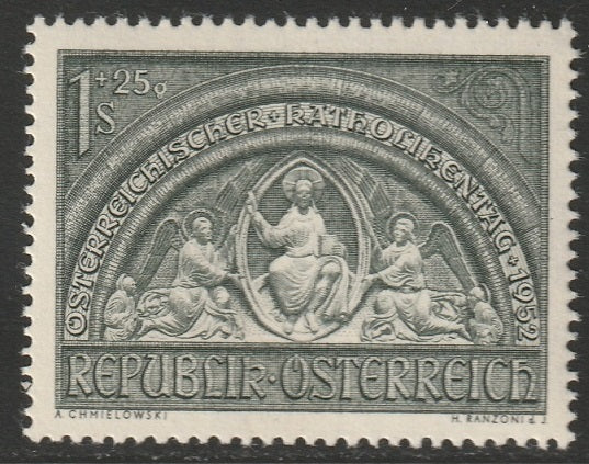 Austria 1952 Sc B279 MNH**