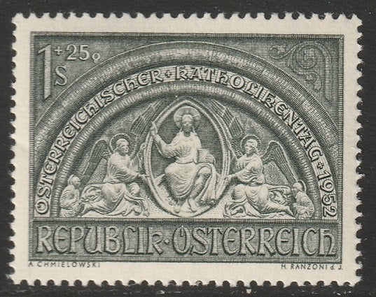 Austria 1952 Sc B279 MNH**