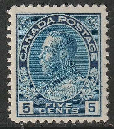 Canada 1912 Sc 111 MLH* lighter blue