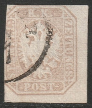 Austria 1863 Sc P8c newspaper used