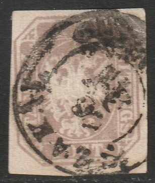 Austria 1863 Sc P8a newspaper used