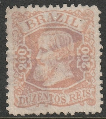 Brazil 1881 Sc 81 used faint cancel