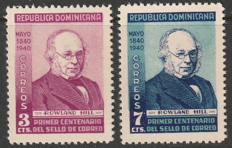 Dominican Republic 1940 Sc 356-7 set MNH**