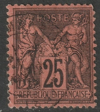 France 1878 Sc 93 used