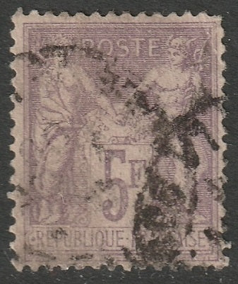 France 1877 Sc 96 used