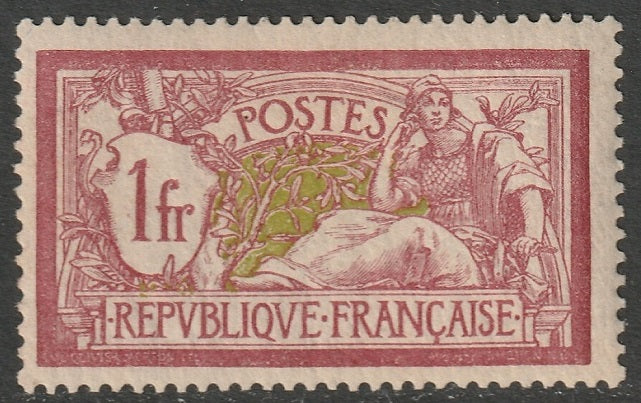 France 1900 Sc 125 MH*