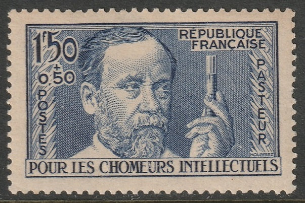 France 1936 Sc B53 MLH* cream paper