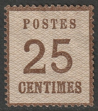 France 1870 Sc N7 German occupation MNG(*)