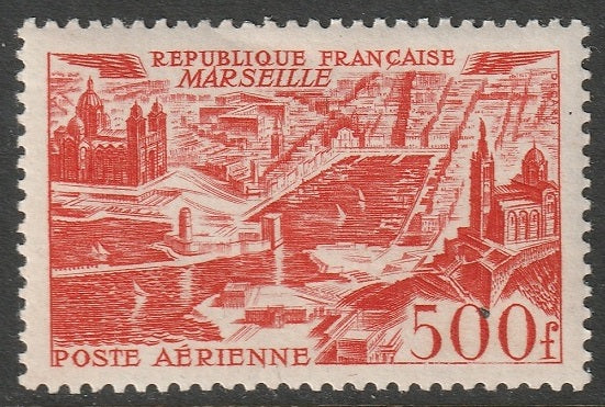 France 1949 Sc C26 air post MLH*