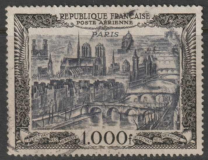 France 1950 Sc C27 air post used