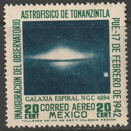 Mexico 1942 Sc C123 air post MH*