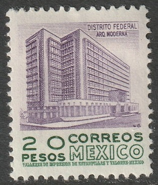 Mexico 1954 Sc 885 MH*