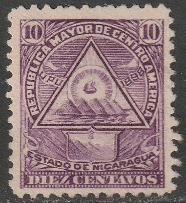 Nicaragua 1898 Sc 109G MNG(*)