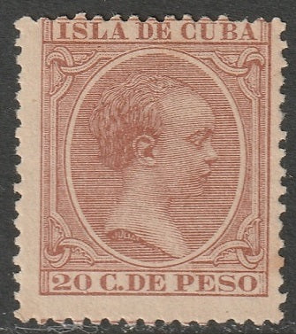 Cuba 1894 Sc 152 MNG(*)