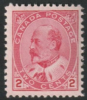 Canada 1903 Sc 90i MNH** rose carmine
