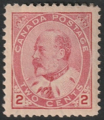 Canada 1903 Sc 90 MH* stained top perfs