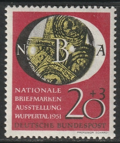 Germany 1951 Sc B319 MNH**