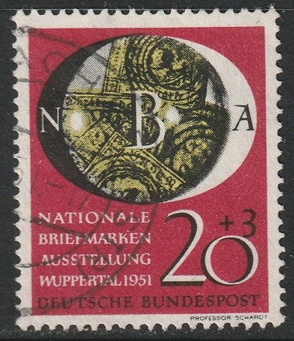 Germany 1951 Sc B319 used