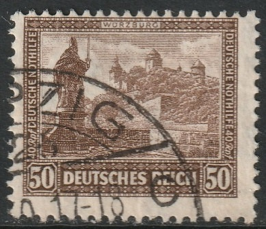 Germany 1930 Sc B37 used Leipzig cancel