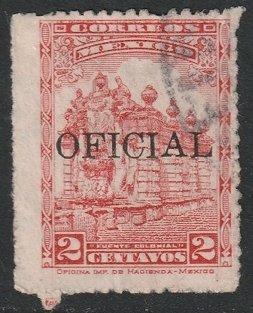 Mexico 1928 Sc O196 official used