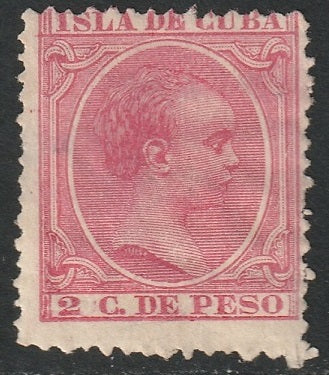 Cuba 1894 Sc 138 MH* disturbed gum/thins