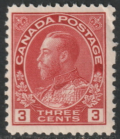 Canada 1923 Sc 109 MLH** die I carmine