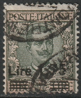 Italy 1925 Sc 158 used Pontremoli cancel