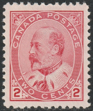 Canada 1903 Sc 90i MNG(*) rose carmine