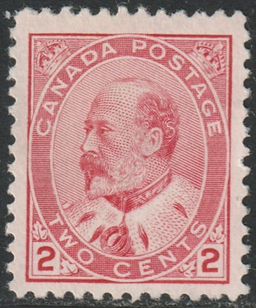 Canada 1903 Sc 90i MNG(*) rose carmine