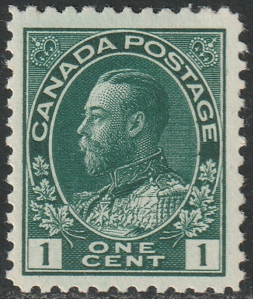 Canada 1911 Sc 104 MLH* dark green