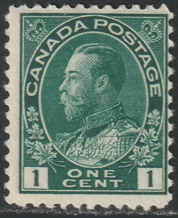 Canada 1911 Sc 104 MNH** dark green