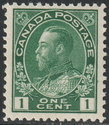 Canada 1915 Sc 104e MLH* yellow green