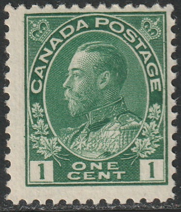 Canada 1915 Sc 104e MLH* yellow green