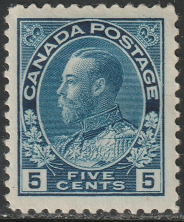 Canada 1914 Sc 111 MH* dark blue