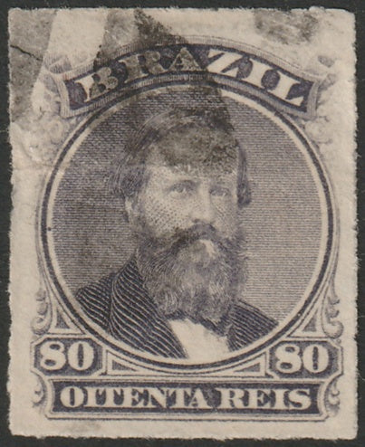 Brazil 1877 Sc 64 used