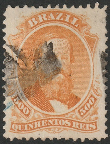 Brazil 1866 Sc 60 used