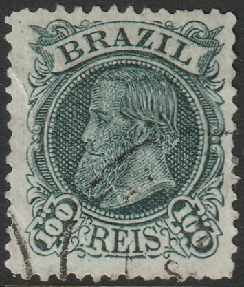 Brazil 1882 Sc 83b used type II