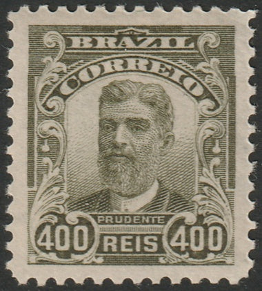 Brazil 1906 Sc 181 MLH* disturbed gum
