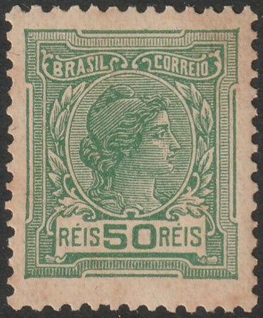 Brazil 1918 Sc 203 MLH* toned