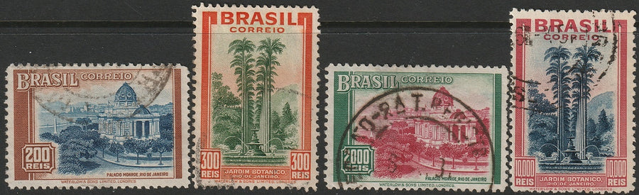 Brazil 1937 Sc 446-9 set used