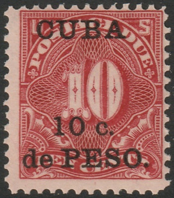 Cuba 1899 Sc J4 postage due MNH**