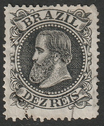 Brazil 1882 Sc 82 used light cancel