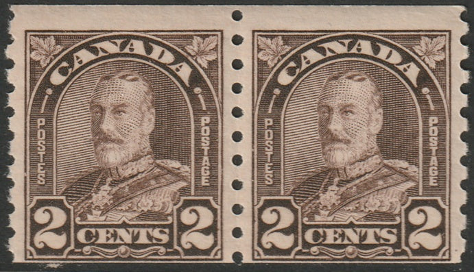 Canada 1931 Sc 182 coil pair MNH**