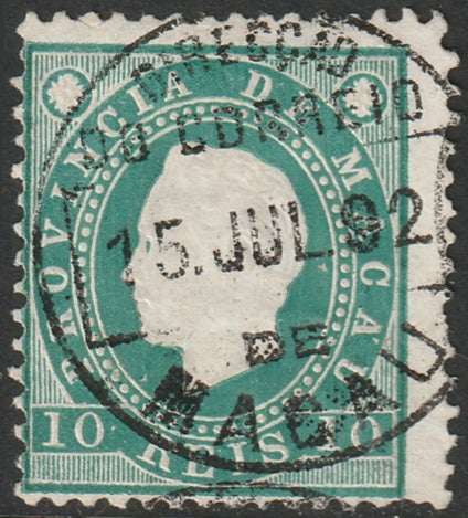 Macao 1888 Sc 36 used