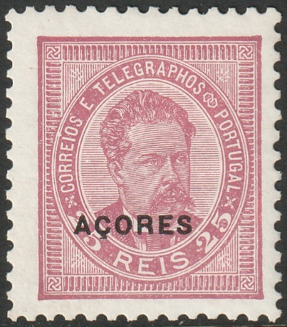Azores 1887 Sc 63 MNH**