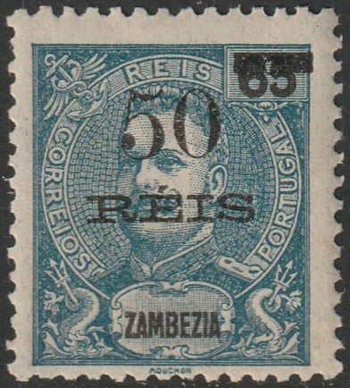 Zambezia 1905 Sc 53 MH* disturbed gum
