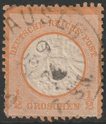 Germany 1872 Sc 3a used [..]ausen cancel