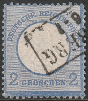 Germany 1872 Sc 5 used [..]berg cancel signed Sommer